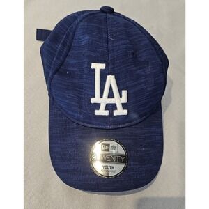 With Stickers Los Angeles Dodgers MLB Cap Adjustable Hat TWENTY Strapback Youth